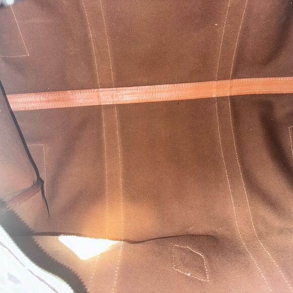 Authentic Vintage Celine Macadam Canvas Boston Travel Bag - Picture 12 of 16